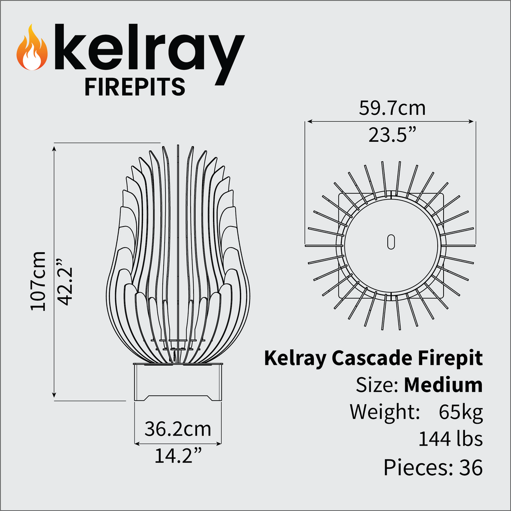 Cascade Medium - Firepit